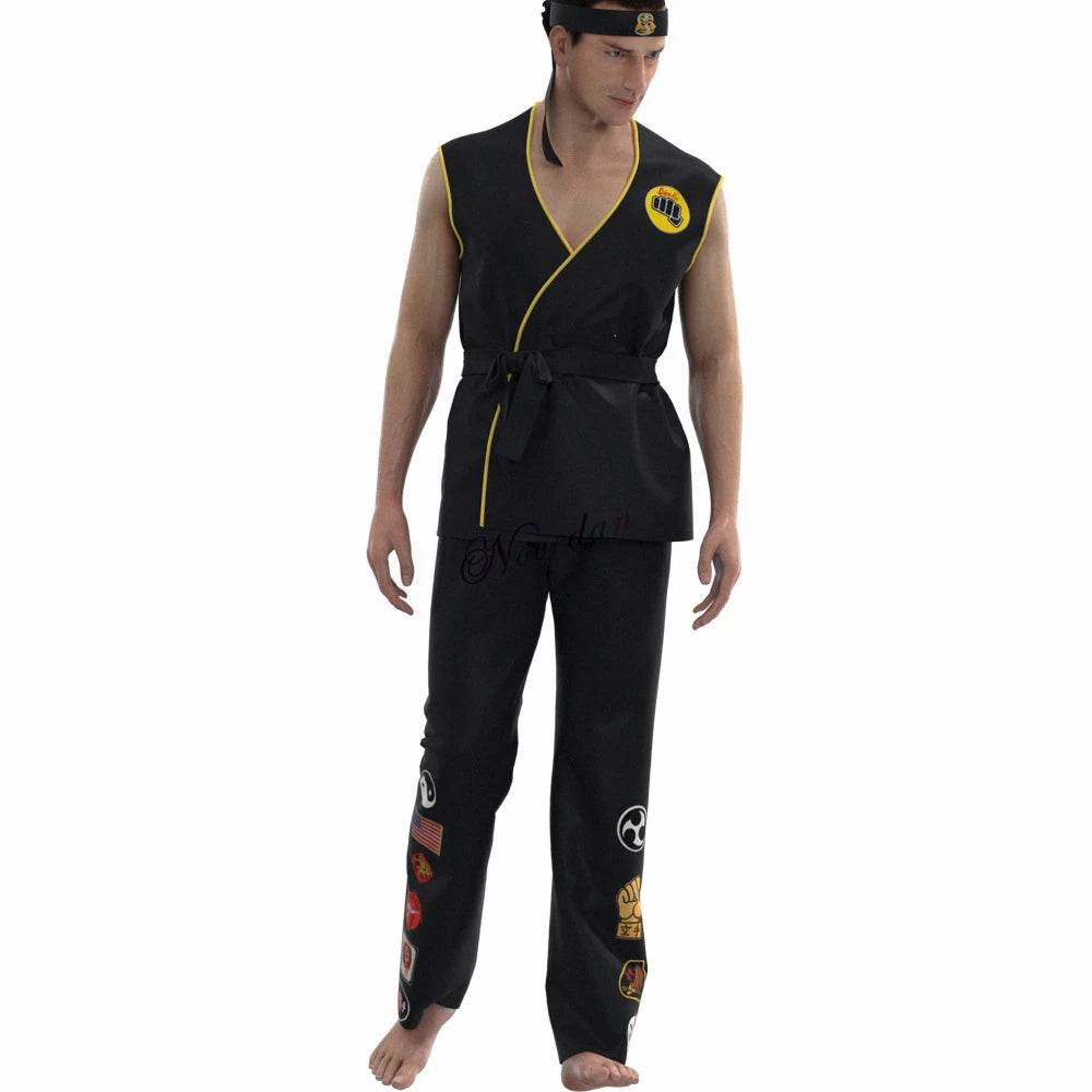Premium Cosplay Cobra Kai Val Armorr Karate Uniform For Men - ToylandEU