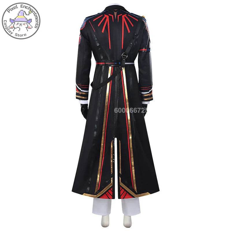 Premium Cosplay Costume Black Captain Uniform Unisex - ToylandEU