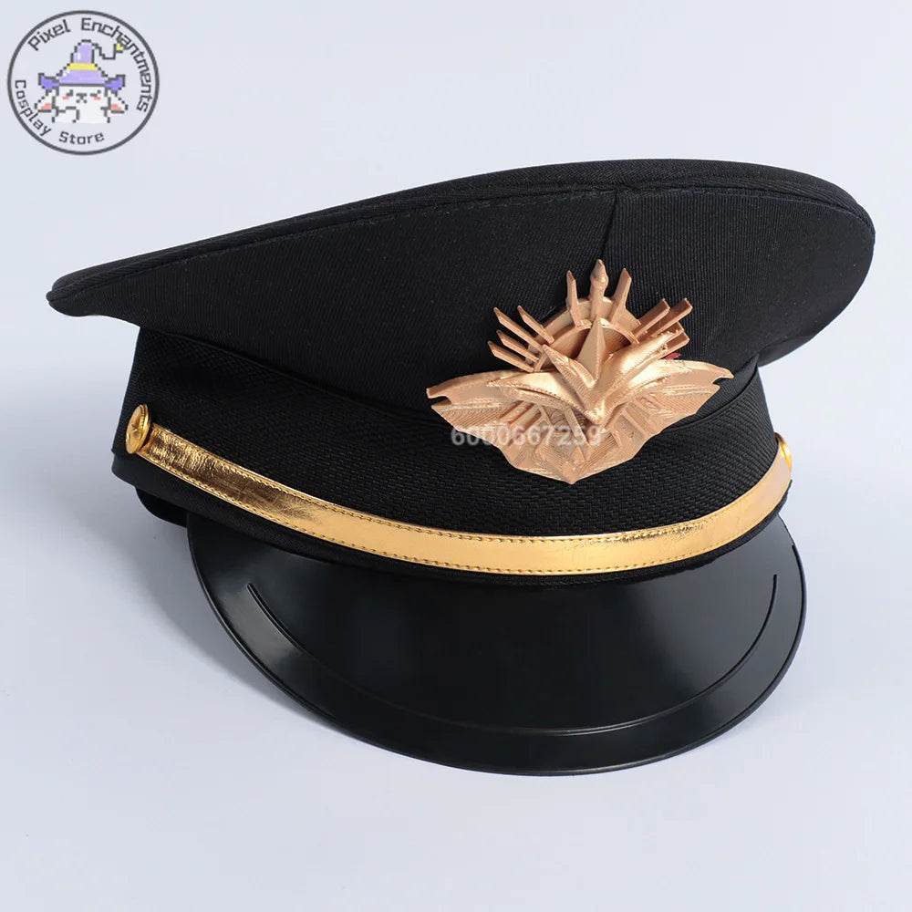 Premium Cosplay Costume Black Captain Uniform Unisex - ToylandEU