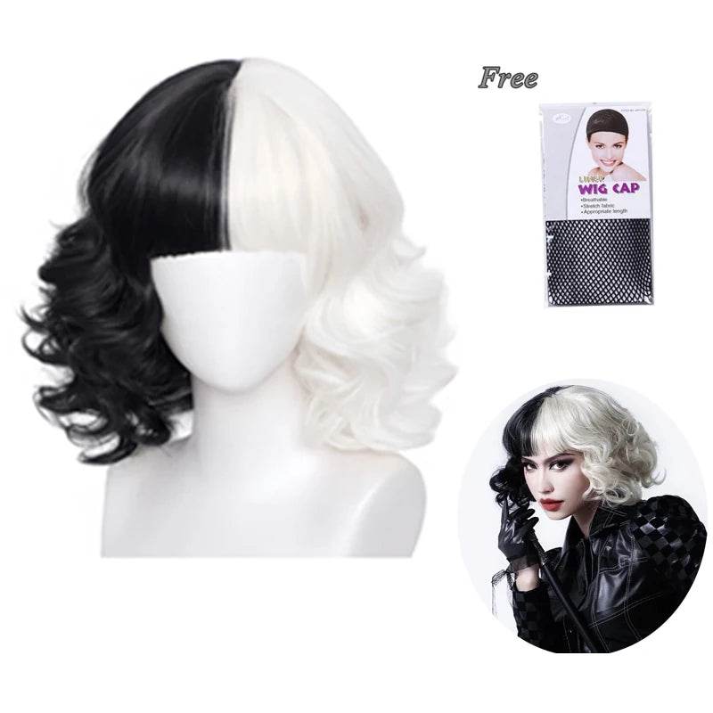 Premium Cosplay Costume Cruella Look Dalmatian For Women - ToylandEU