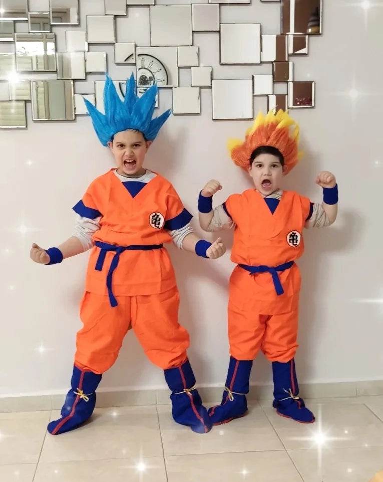 Premium Cosplay Costume Dragon Ball Goku Wig For Kids - ToylandEU
