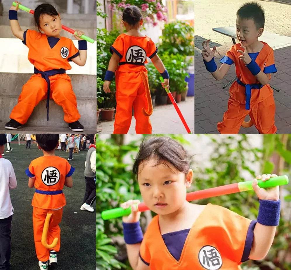 Premium Cosplay Costume Dragon Ball Goku Wig For Kids - ToylandEU