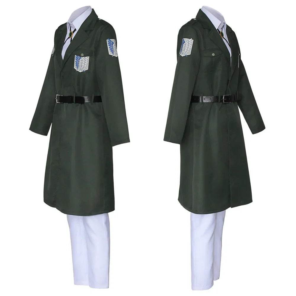 Premium Cosplay Costume Eren Levi Scouting Jacket Unisex - ToylandEU