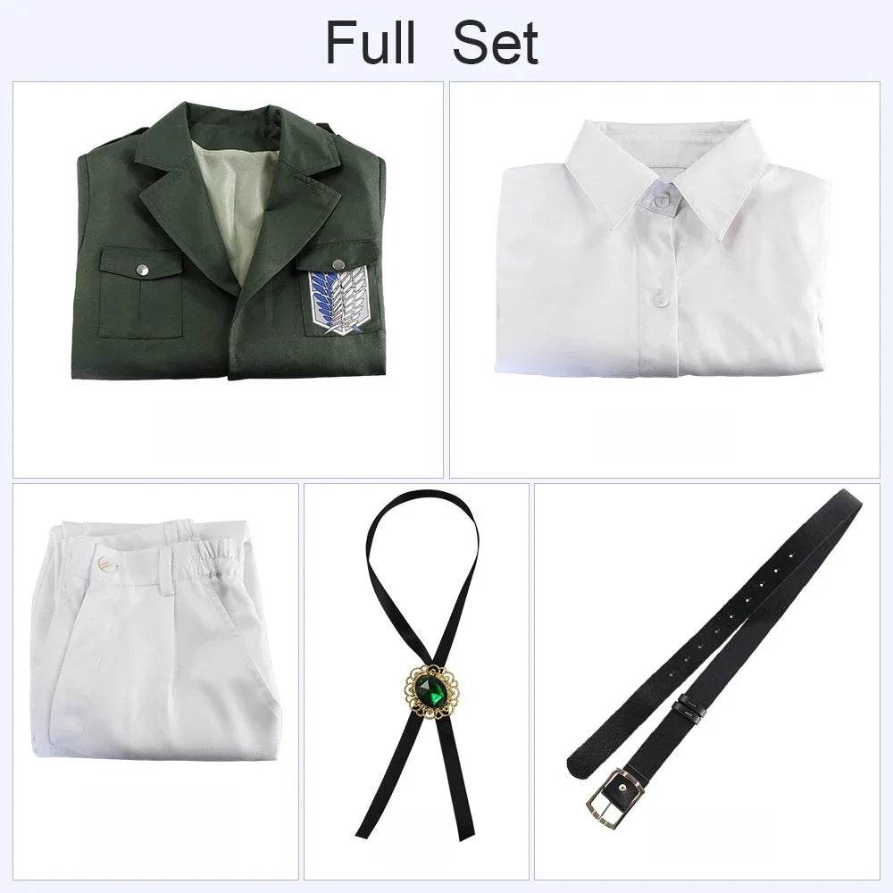 Premium Cosplay Costume Eren Levi Scouting Jacket Unisex - ToylandEU