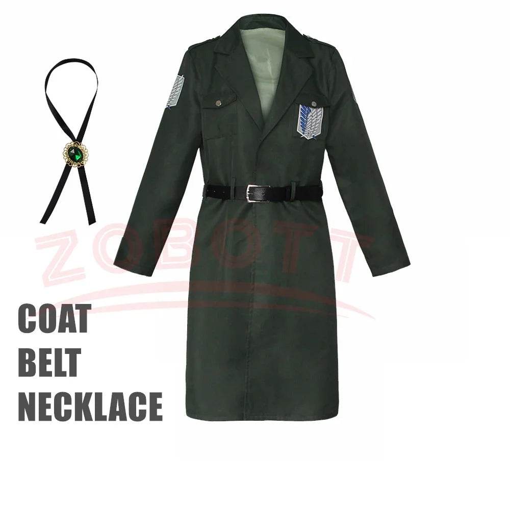 Premium Cosplay Costume Eren Levi Scouting Jacket Unisex - ToylandEU