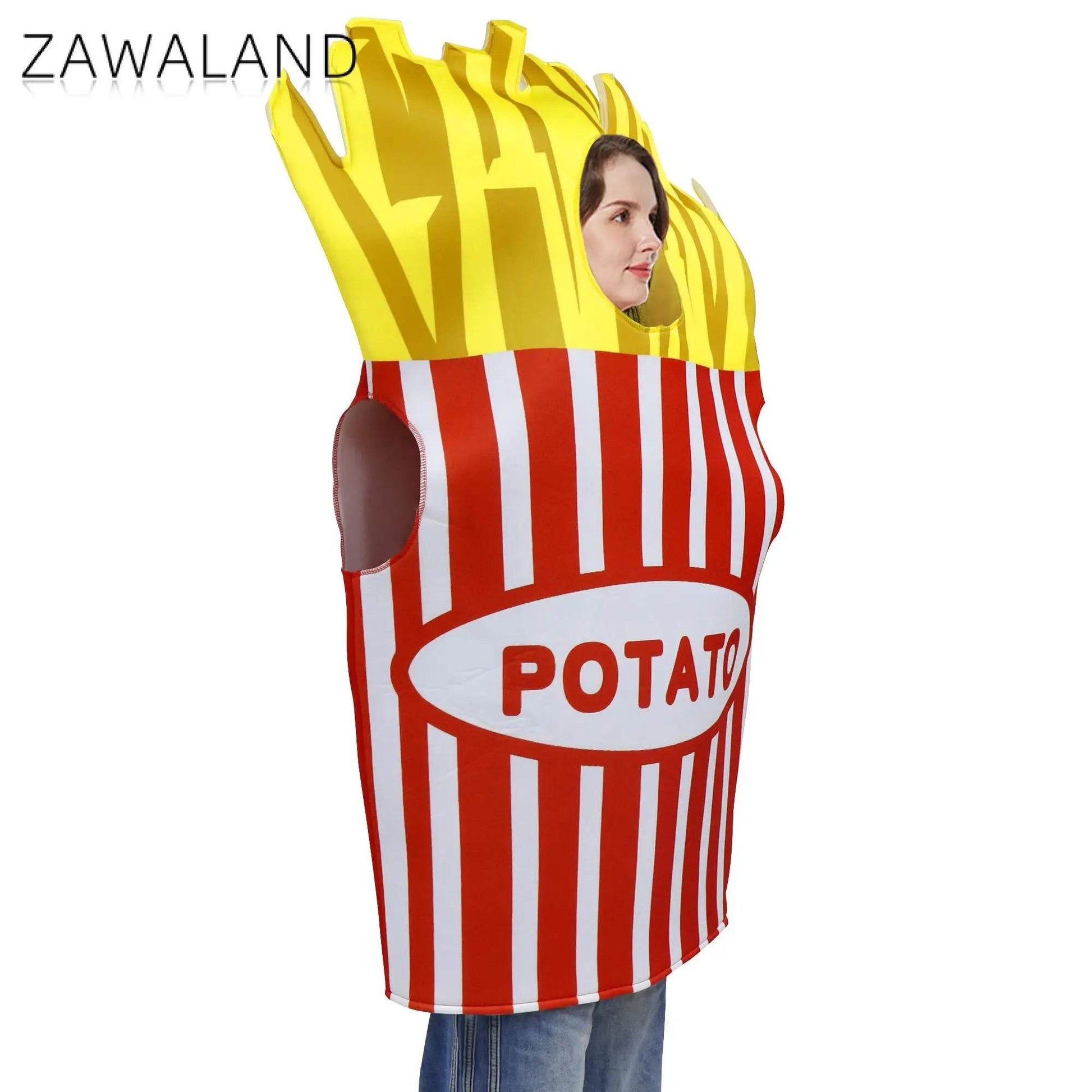 Premium Cosplay Costume French Fries 3D Printed Family - ToylandEU