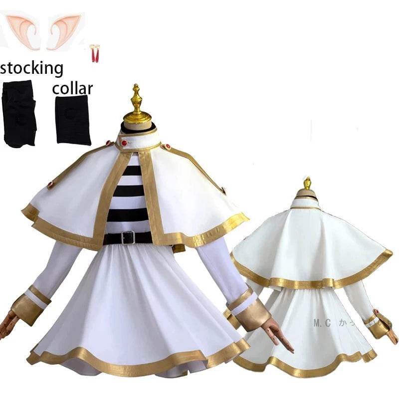 Premium Cosplay Costume Frieren Coat And Shirt Set For Women - ToylandEU