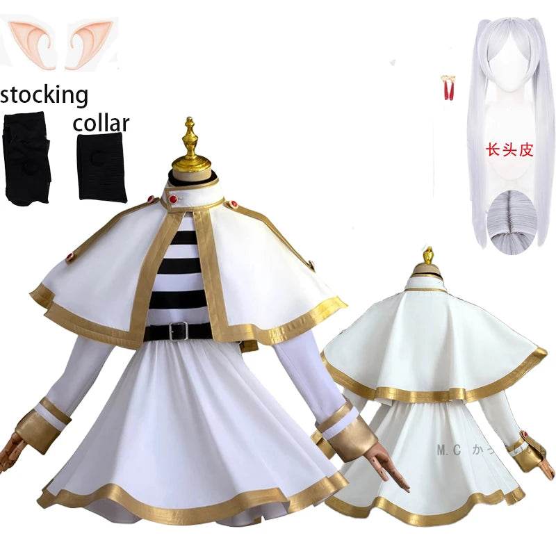Premium Cosplay Costume Frieren Coat And Shirt Set For Women - ToylandEU