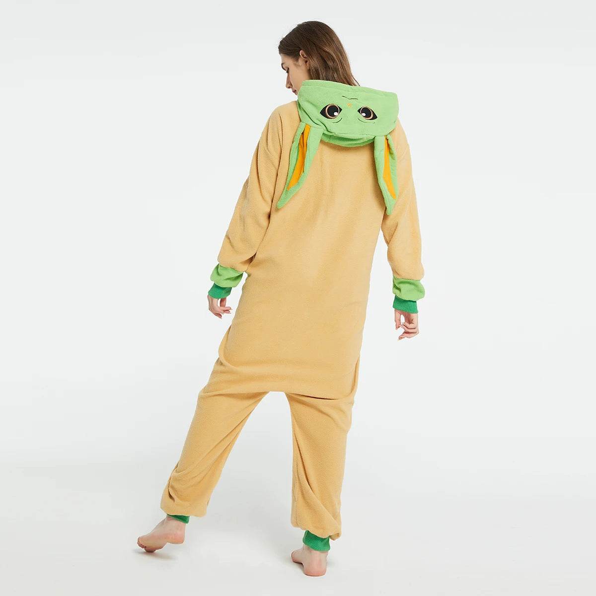 Premium Cosplay Costume Grogu Pajamas Kigurumi For Adults - ToylandEU