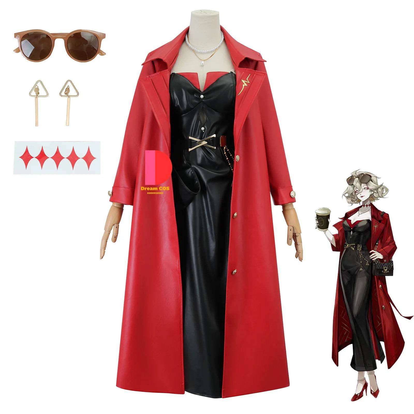 Premium Cosplay Costume Identity V Bloody Queen For Girls - ToylandEU