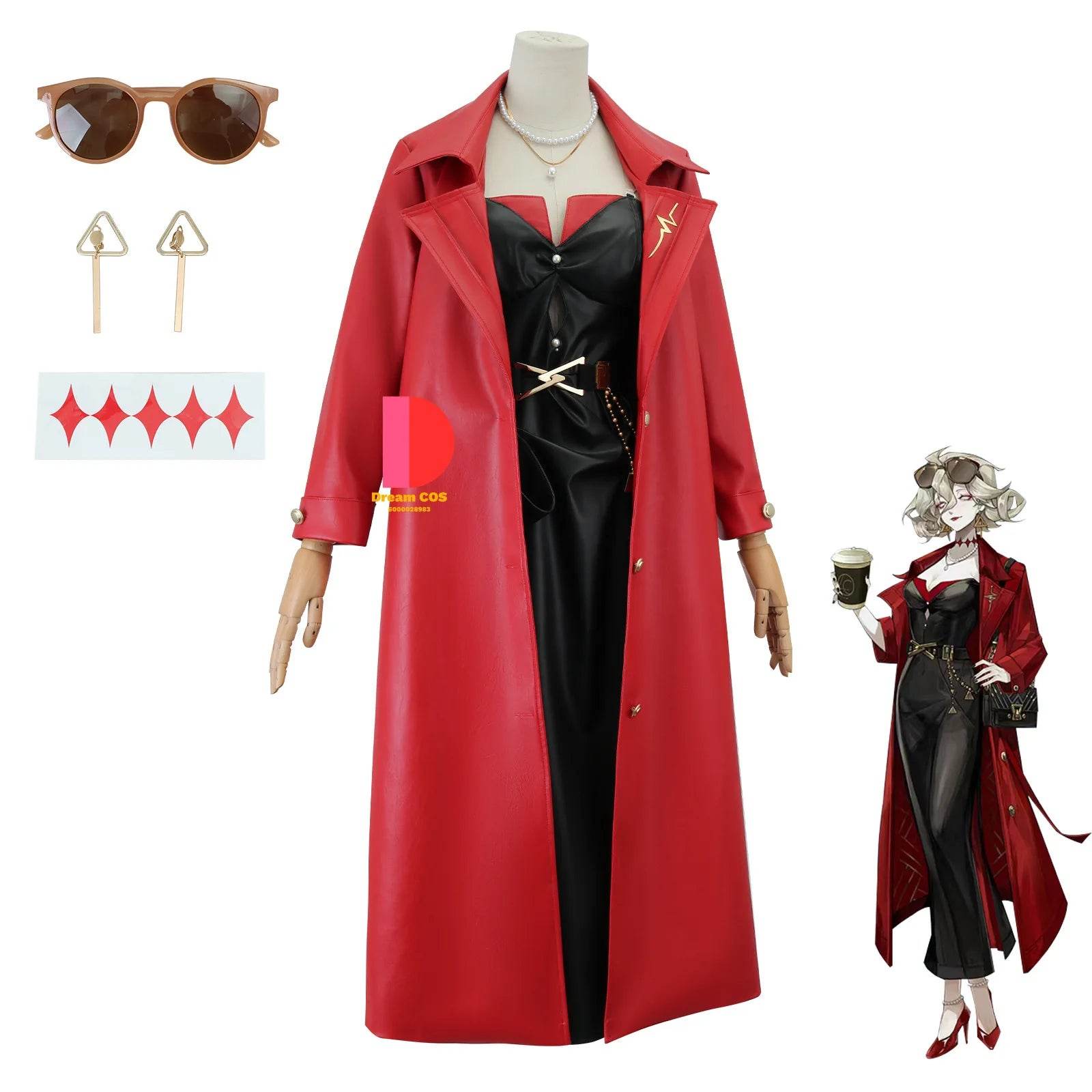 Premium Cosplay Costume Identity V Bloody Queen For Girls - ToylandEU
