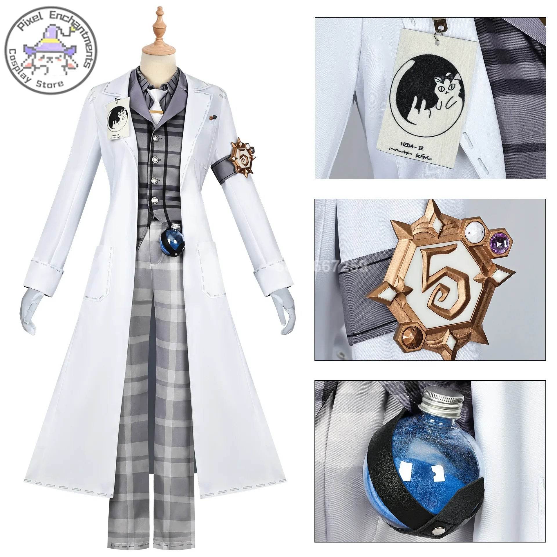 Premium Cosplay Costume Identity V Embalmer For Men - ToylandEU