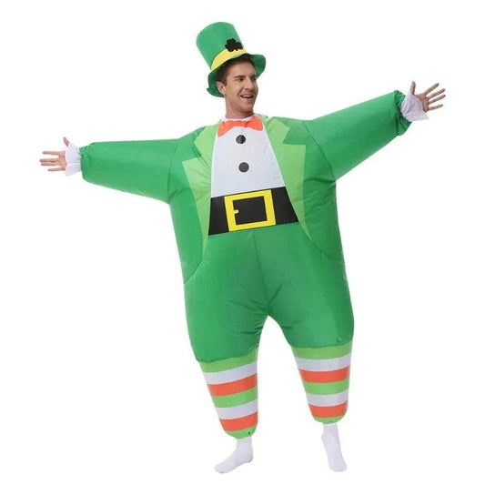 Premium Cosplay Costume Inflatable Green Suit For Men - ToylandEU