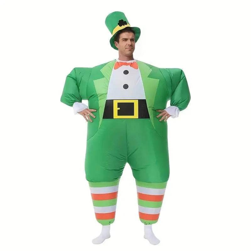Premium Cosplay Costume Inflatable Green Suit For Men - ToylandEU