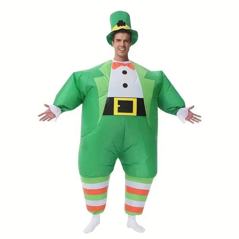 Premium Cosplay Costume Inflatable Green Suit For Men - ToylandEU