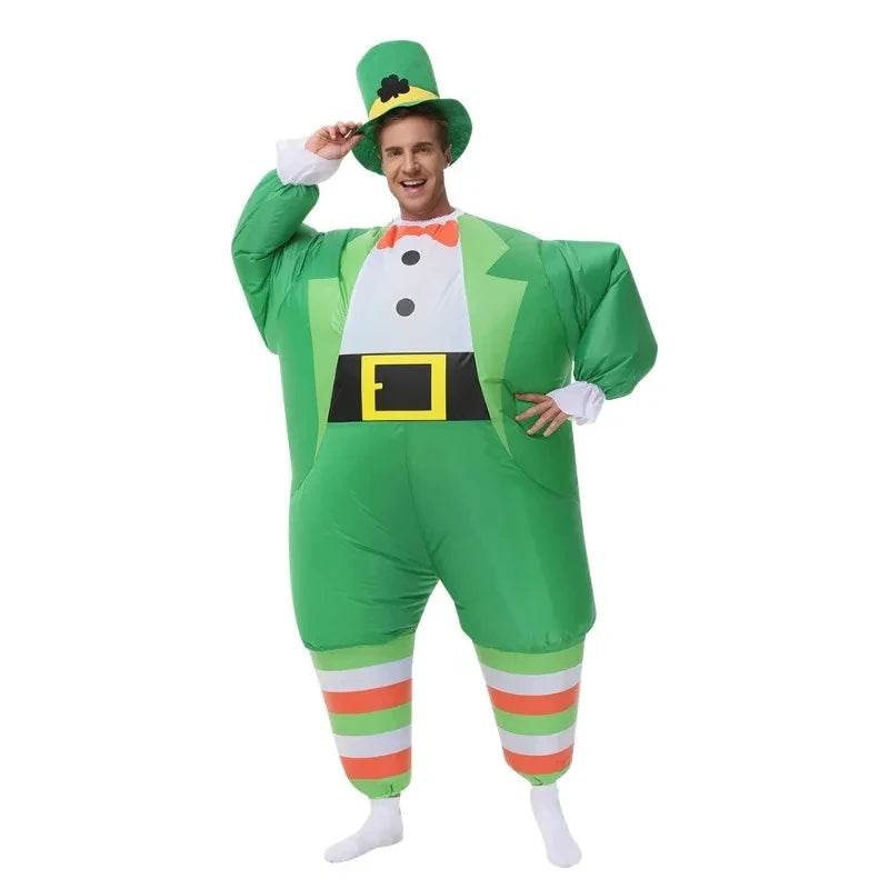 Premium Cosplay Costume Inflatable Green Suit For Men - ToylandEU