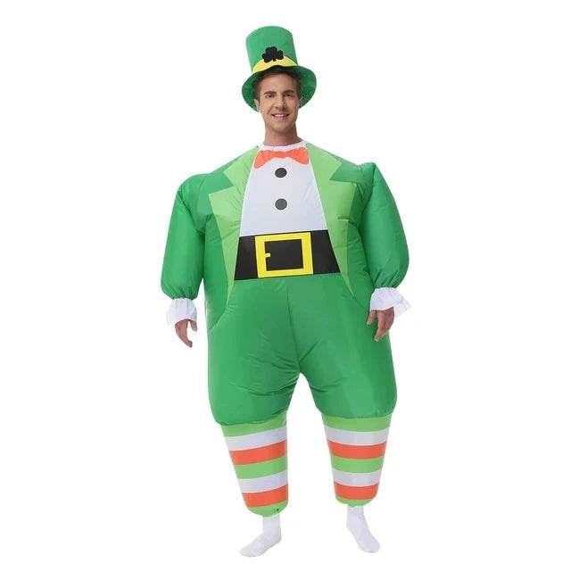 Premium Cosplay Costume Inflatable Green Suit For Men - ToylandEU