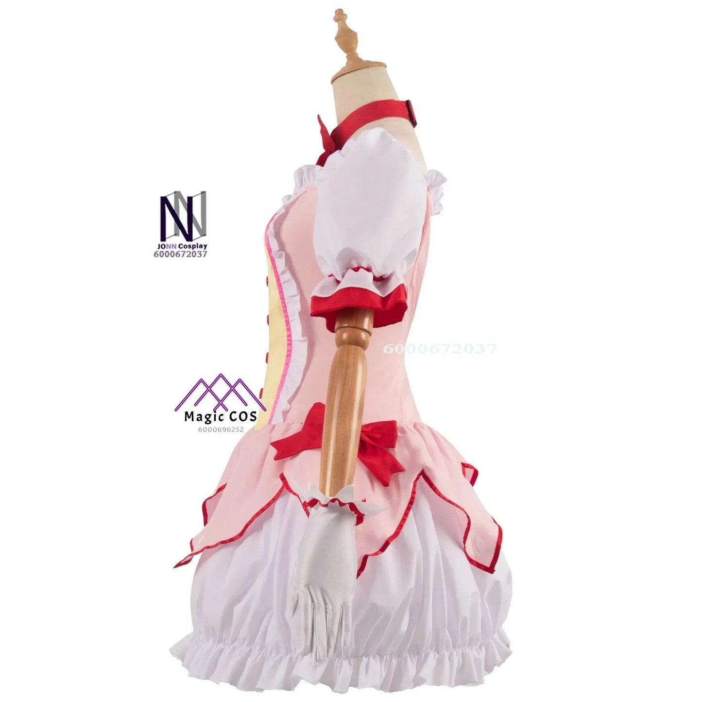 Premium Cosplay Costume Kaname Madoka Dress Wig For Women - ToylandEU