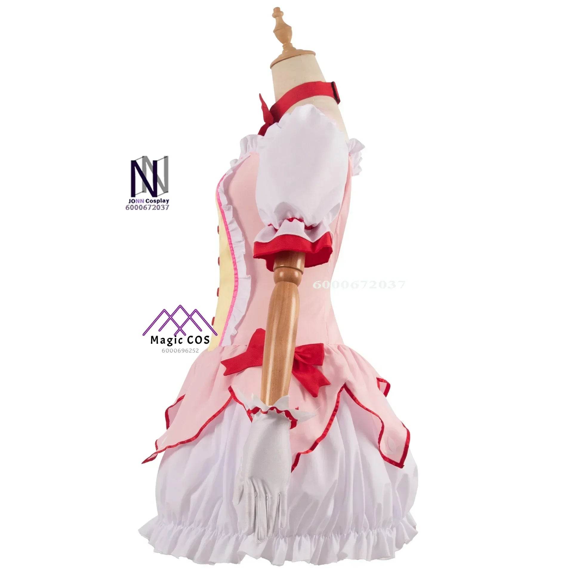 Premium Cosplay Costume Kaname Madoka Dress Wig For Women - ToylandEU