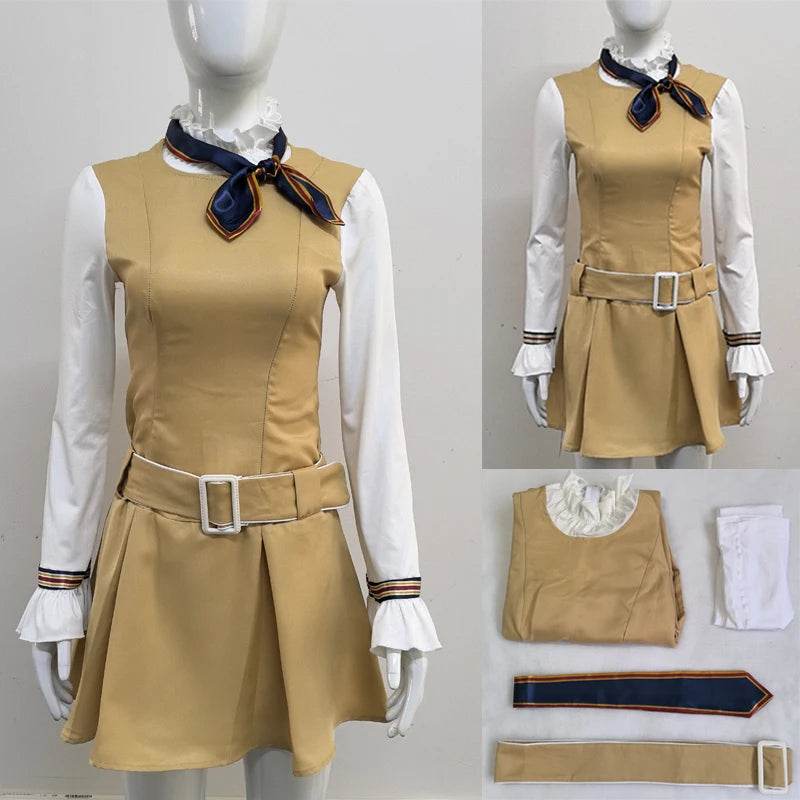 Premium Cosplay Costume M3GAN 2.0 Brown Dress For Adults - ToylandEU