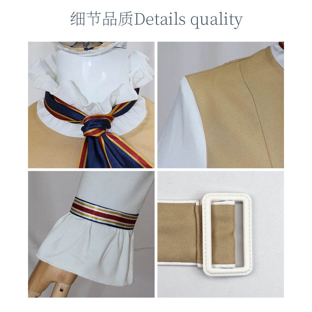Premium Cosplay Costume M3GAN 2.0 Brown Dress For Adults - ToylandEU