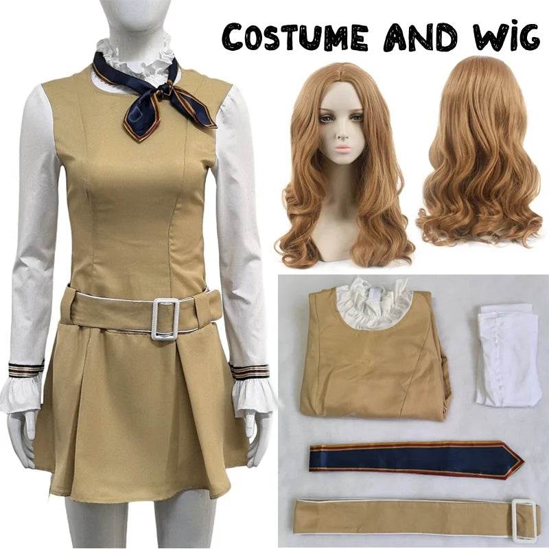 Premium Cosplay Costume M3GAN 2.0 Brown Dress For Adults - ToylandEU