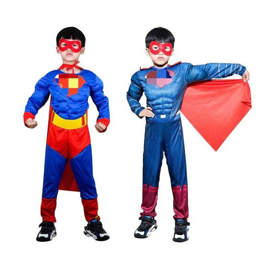 Premium Cosplay Costume Muscle Jumpsuit For Kids Parties - ToylandEU