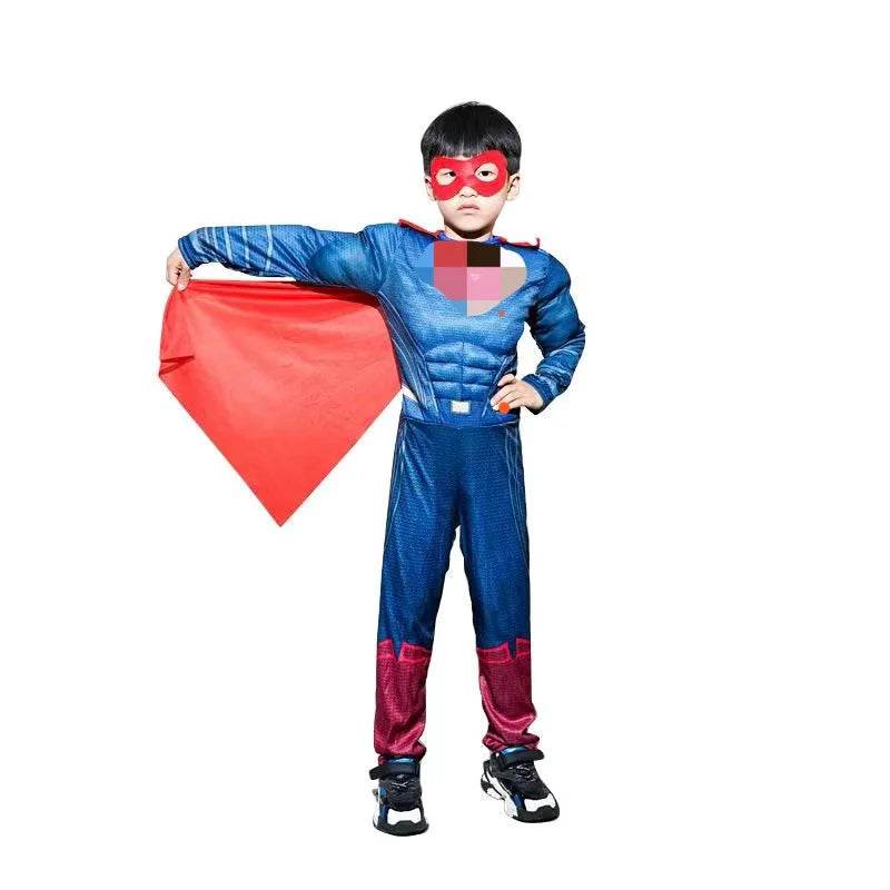Premium Cosplay Costume Muscle Jumpsuit For Kids Parties - ToylandEU