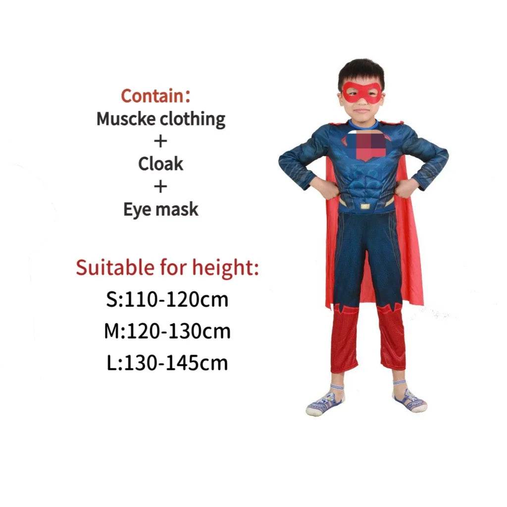 Premium Cosplay Costume Muscle Jumpsuit For Kids Parties - ToylandEU