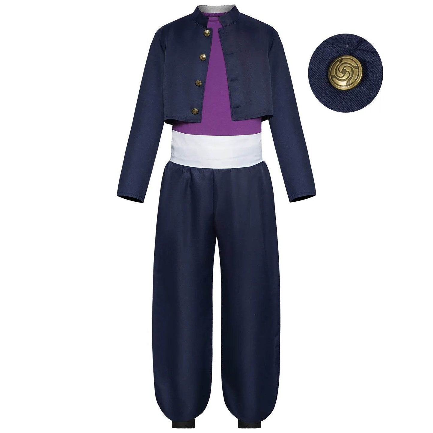 Premium Cosplay Costume Navy Blue Uniform Set For Comic Con - ToylandEU