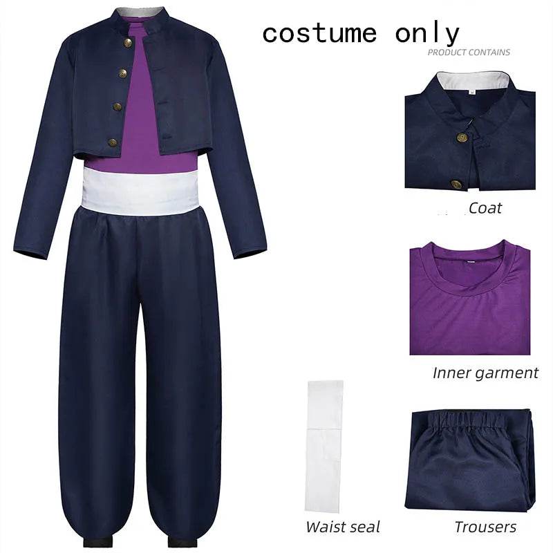 Premium Cosplay Costume Navy Blue Uniform Set For Comic Con - ToylandEU