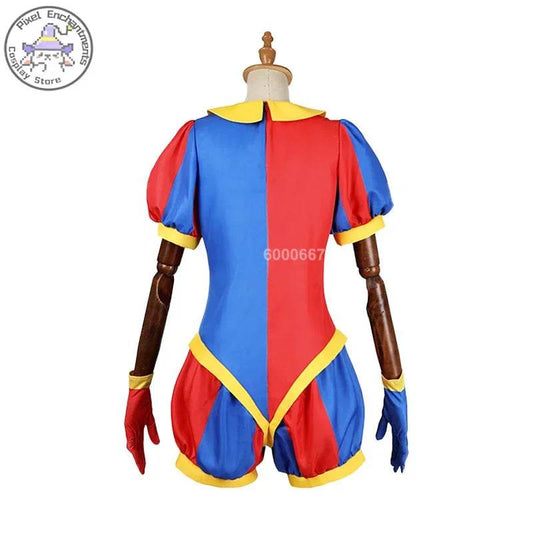 Premium Cosplay Costume Pomni Digital Circus For All - ToylandEU