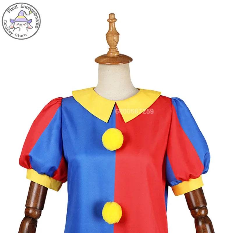 Premium Cosplay Costume Pomni Digital Circus For All - ToylandEU