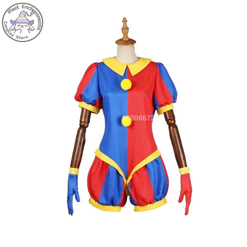 Premium Cosplay Costume Pomni Digital Circus For All - ToylandEU