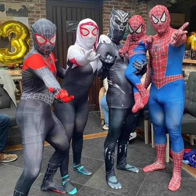 Premium Cosplay Costume Spider Man Face Shell Unisex - ToylandEU