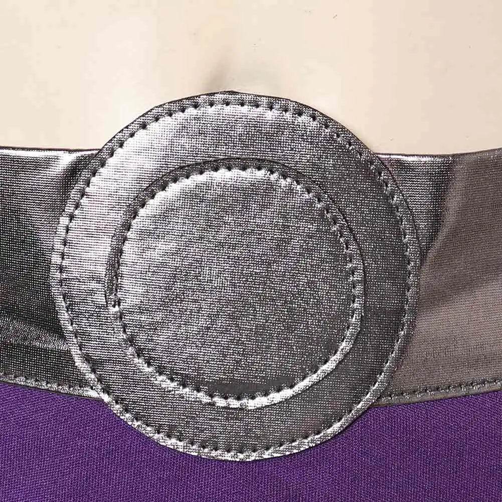 Premium Cosplay Costume Starfire Purple Dress Set For Women - ToylandEU