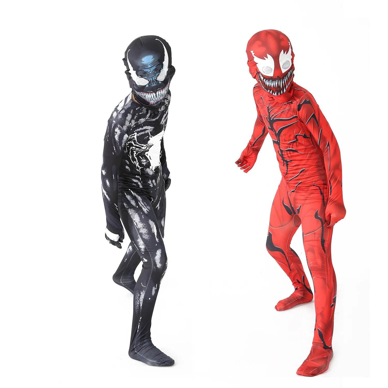 Premium Cosplay Costume Venom Symbiote Jumpsuit For Kids - ToylandEU