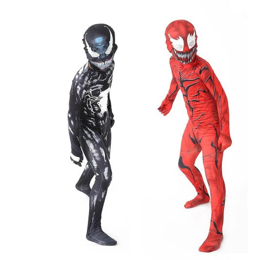 Premium Cosplay Costume Venom Symbiote Jumpsuit For Kids - ToylandEU