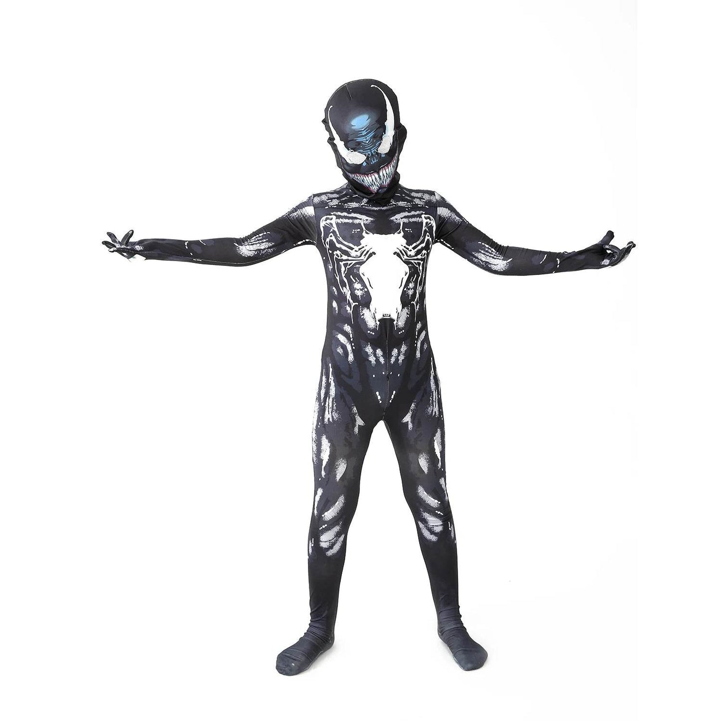 Premium Cosplay Costume Venom Symbiote Jumpsuit For Kids - ToylandEU