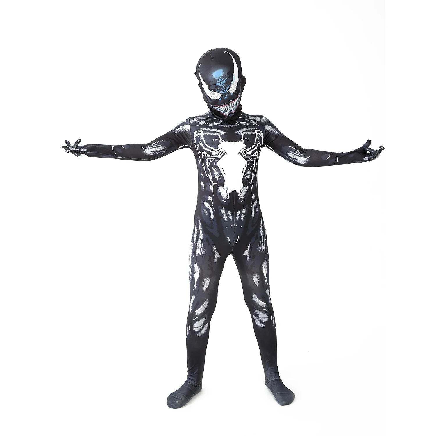 Premium Cosplay Costume Venom Symbiote Jumpsuit For Kids - ToylandEU