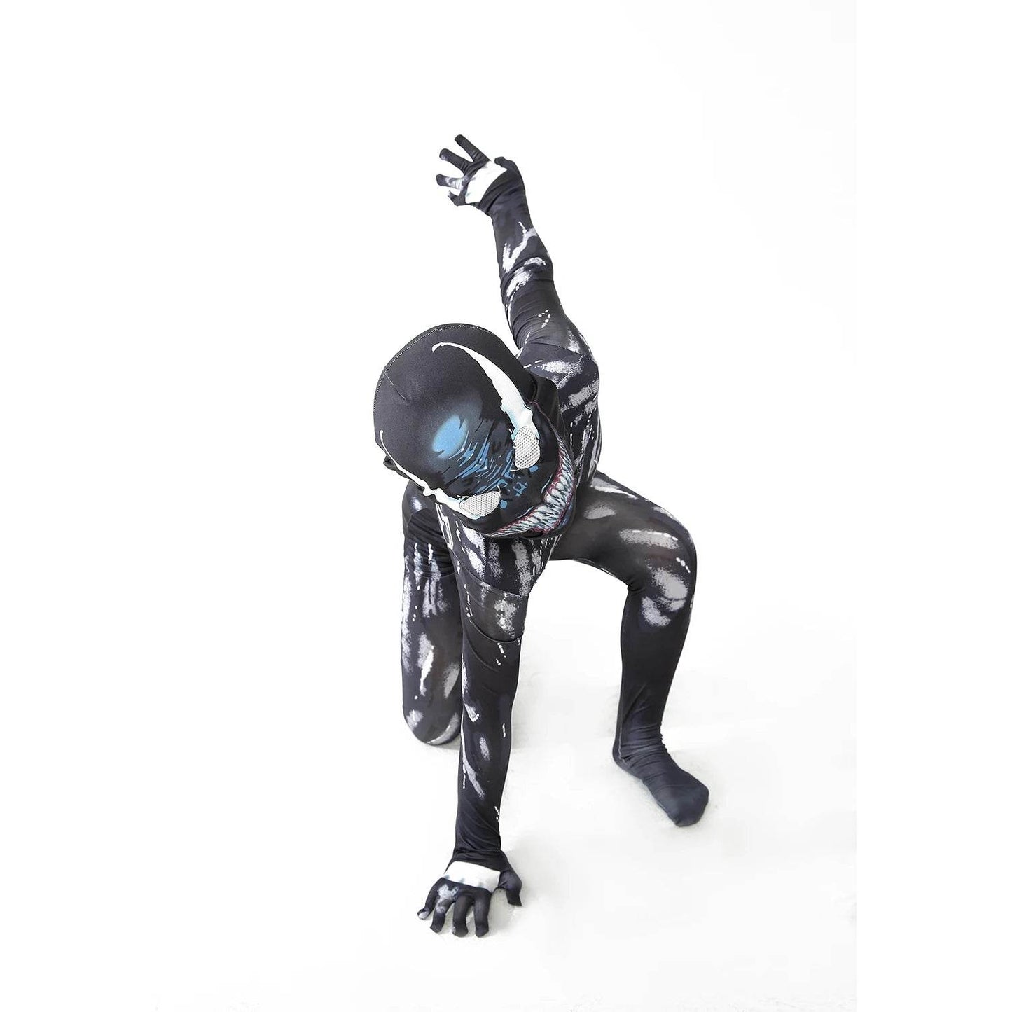 Premium Cosplay Costume Venom Symbiote Jumpsuit For Kids - ToylandEU