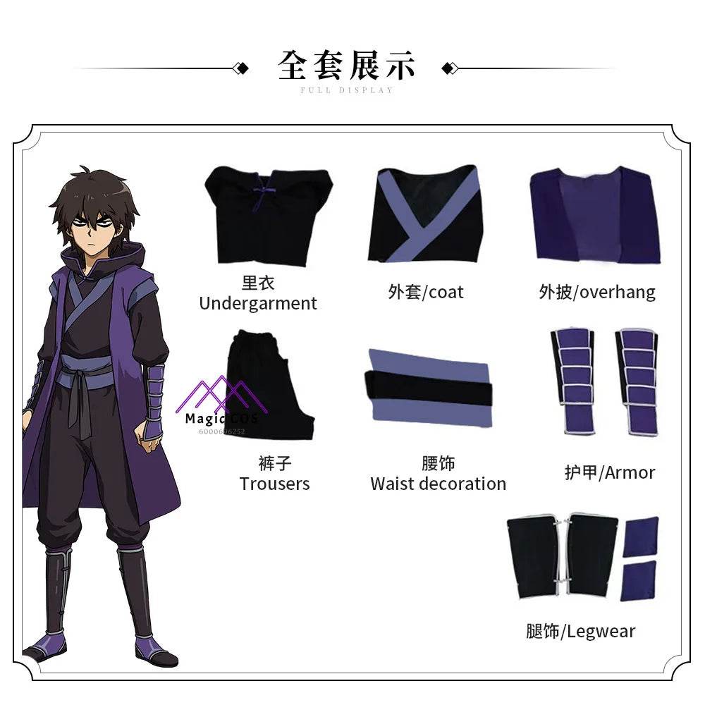 Premium Cosplay Costume Wig Killer Seven Uniform For Adults - ToylandEU