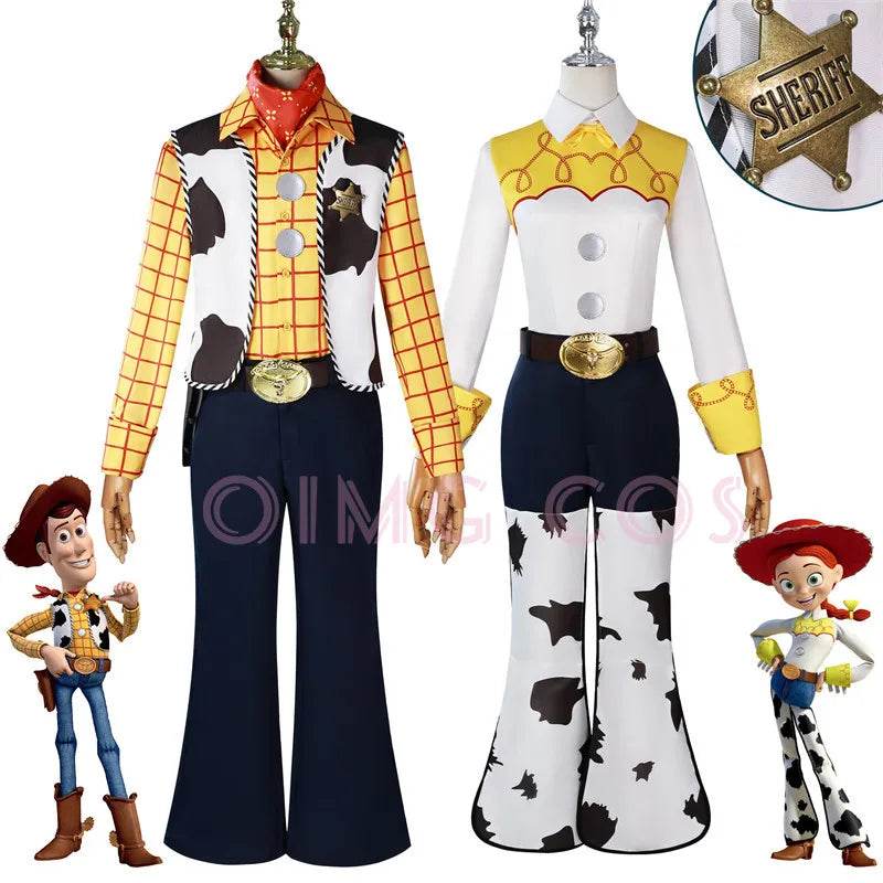 Premium Cosplay Costume Woody Jessie Theme For Adults - ToylandEU