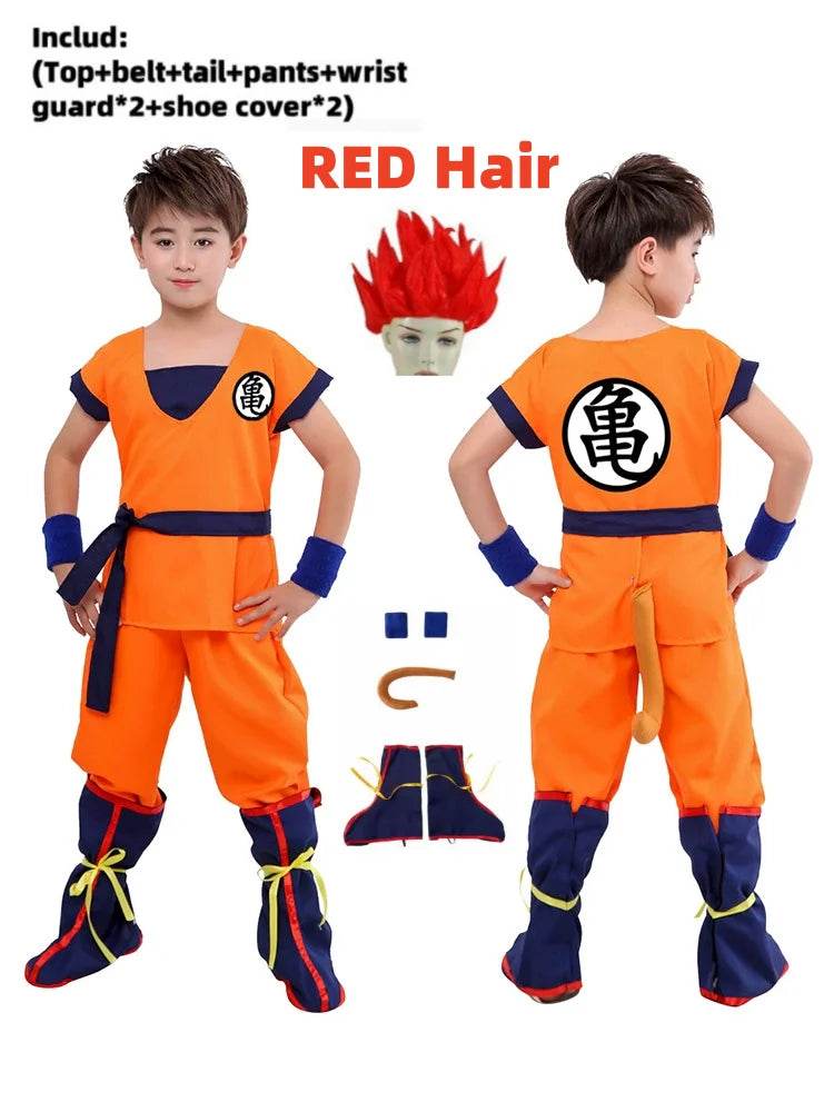 Premium Cosplay Costumes Saiyan Goku Krillin Outfit Kids - ToylandEU