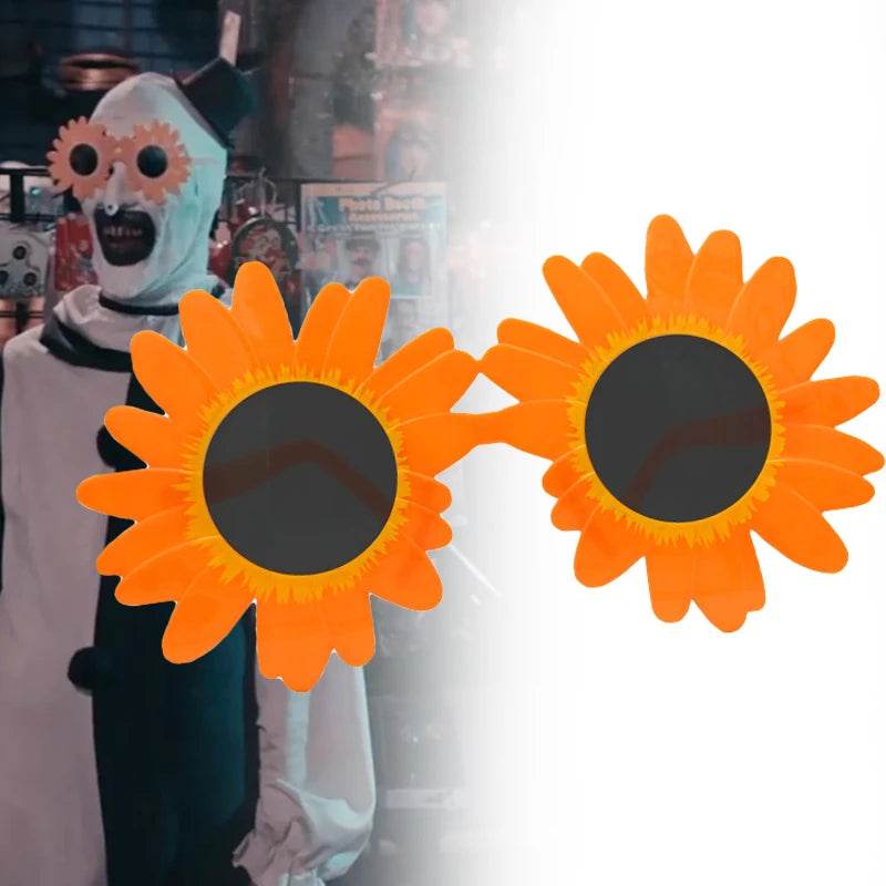Premium Cosplay Glasses Terrifier Clown Sunflower Unisex - ToylandEU