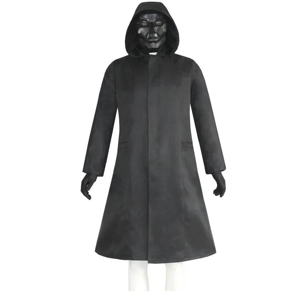 Premium Cosplay Jumpsuit Red Calamari Mask For Fans - ToylandEU