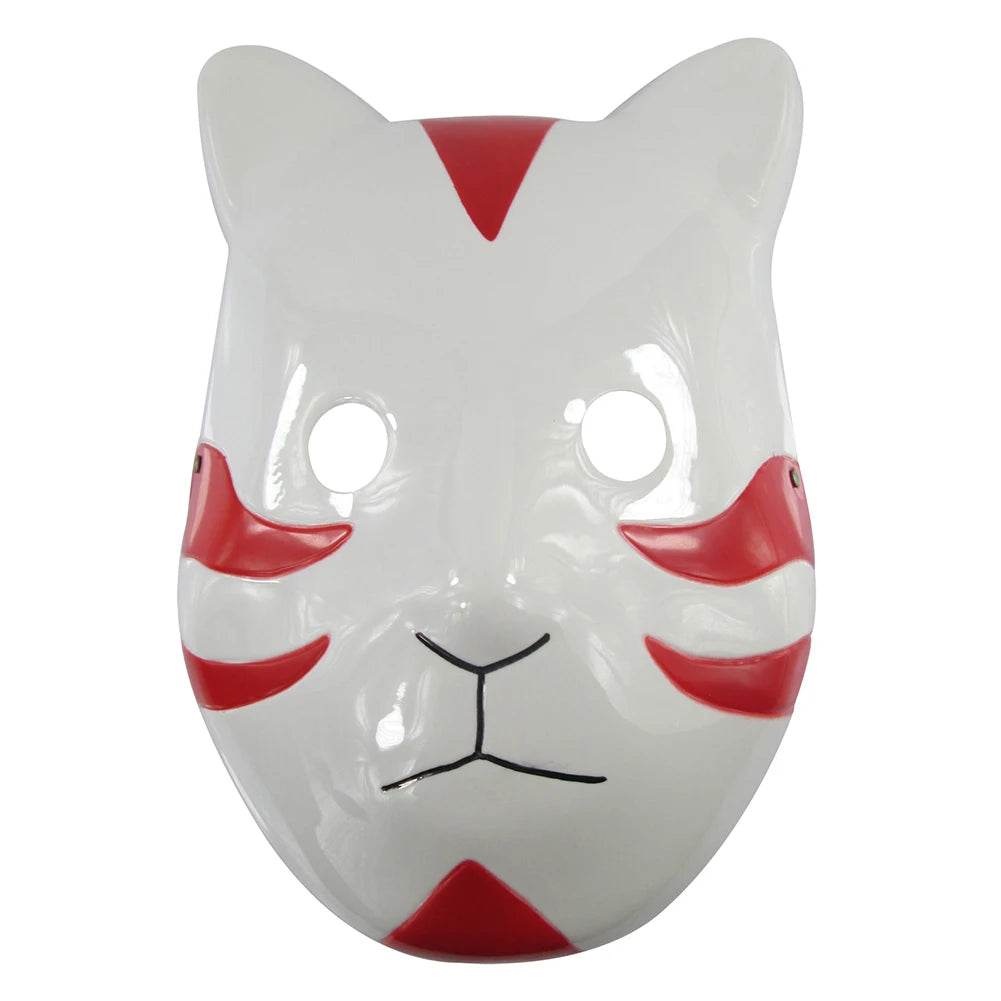 Premium Cosplay Mask Anbu Fox Pattern For Adult Naruto Fans - ToylandEU