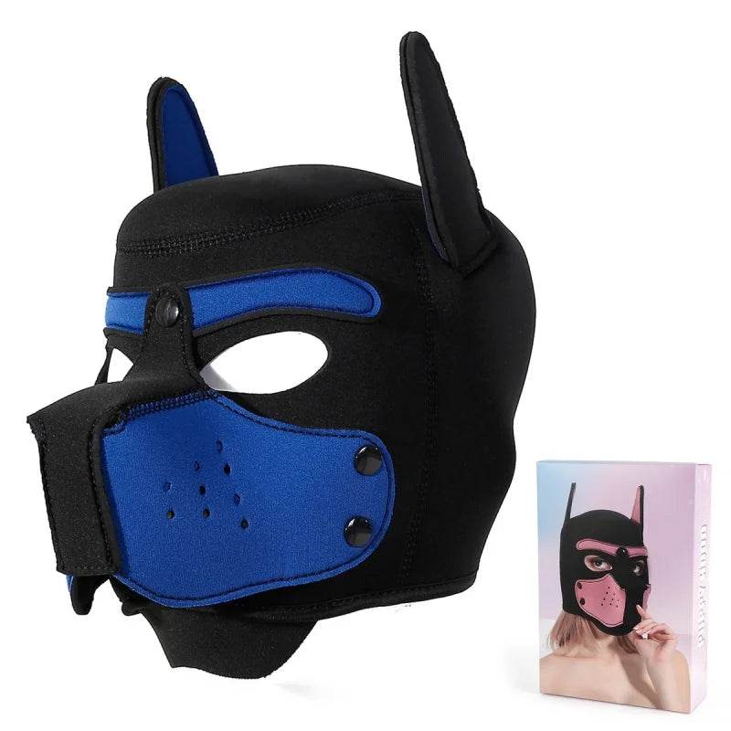 Premium Cosplay Mask Dog Head Cover for Adult Parties - ToylandEU