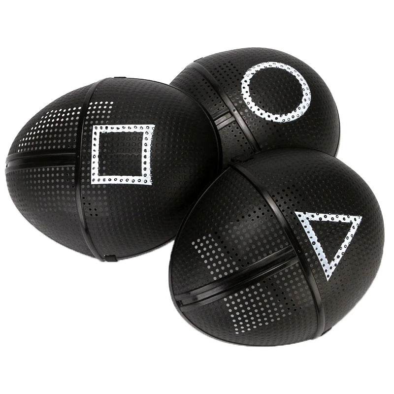 Premium Cosplay Mask Geometric Square Circle For Party - ToylandEU