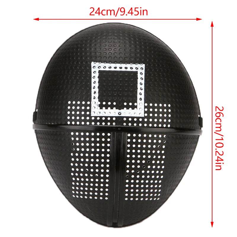 Premium Cosplay Mask Geometric Square Circle For Party - ToylandEU